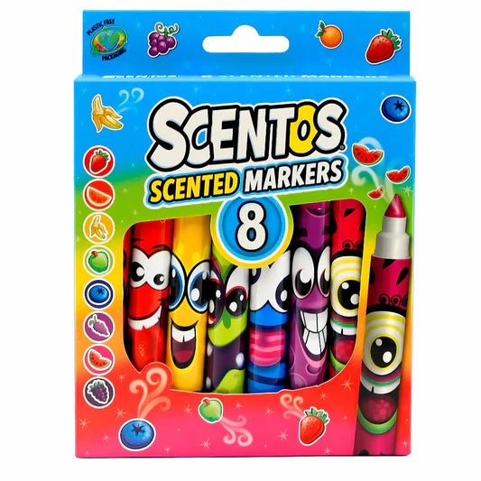 8 Scentos Jumbo Markers