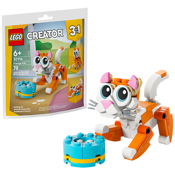 LEGO Creator - Orange Cat - 30714 - Paper Bag