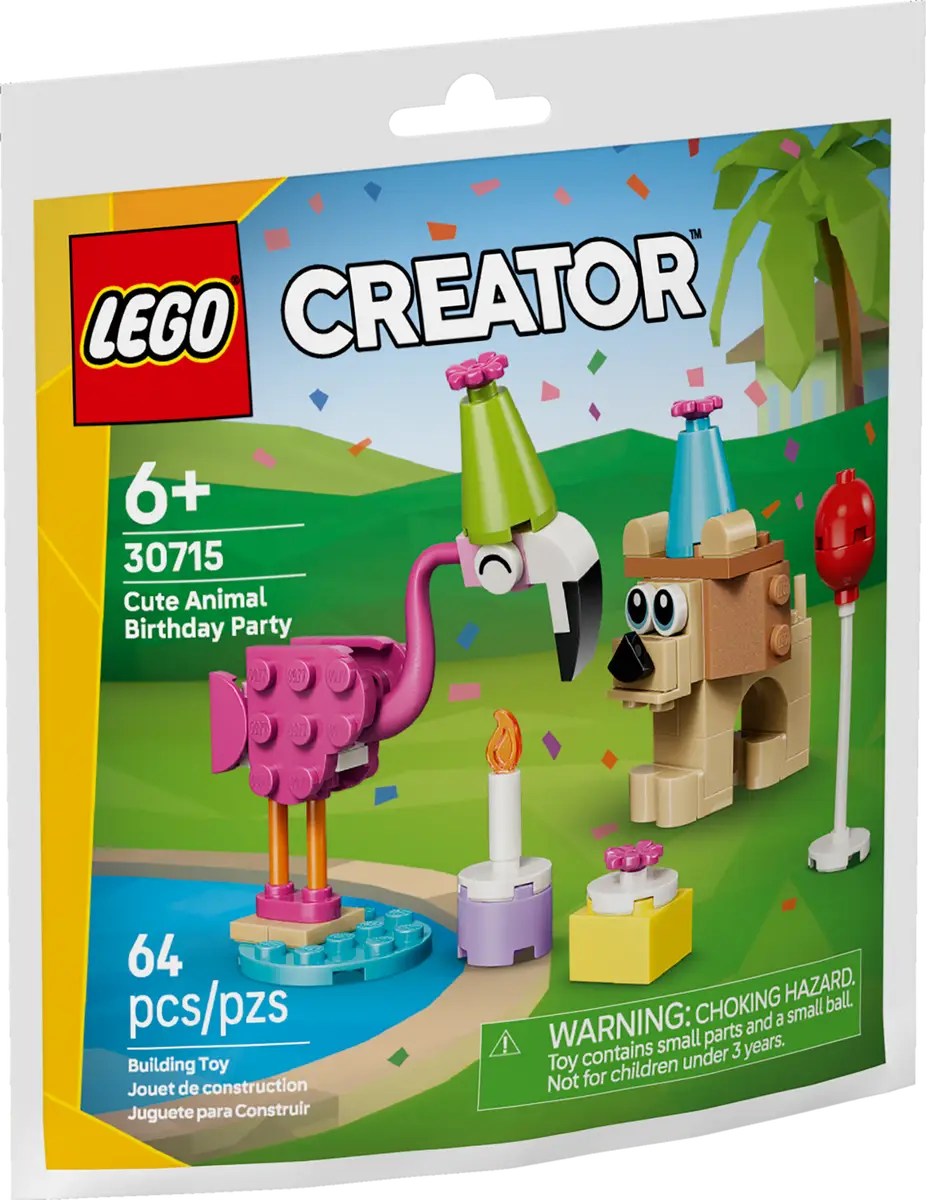 LEGO Creator - Cute Animal Birthday Party - 30715 - Paper Bag