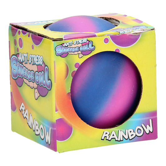 Jumbo Anti Stress Squeeze Ball Rainbow
