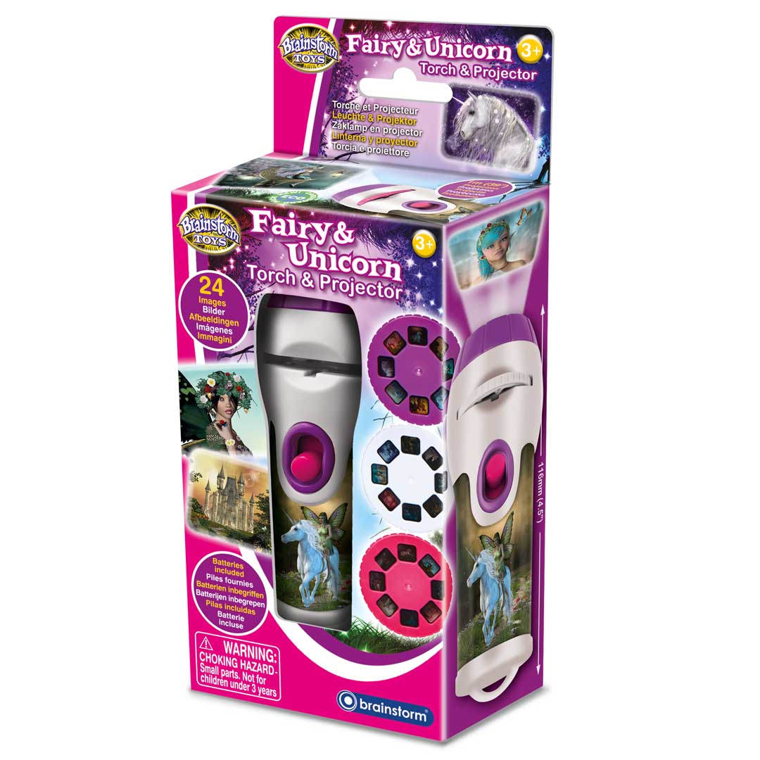 Brainstorm Fairy & Unicorn Projector Torch