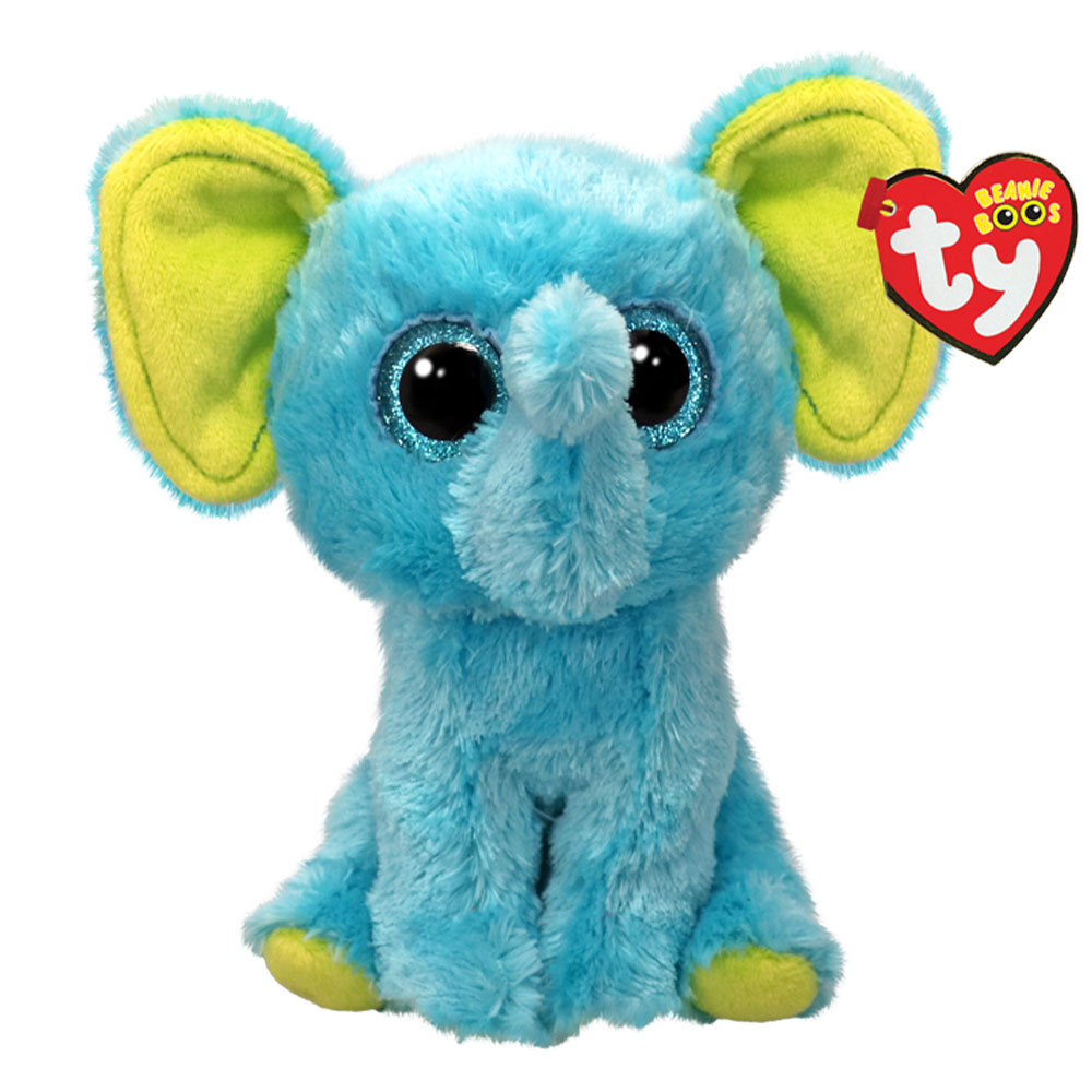 Trunkles Blue Elephant - TY 6 inch Beanie Boo