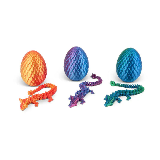 3D Printed Dragon Egg Assorted Colours (One Supplied)