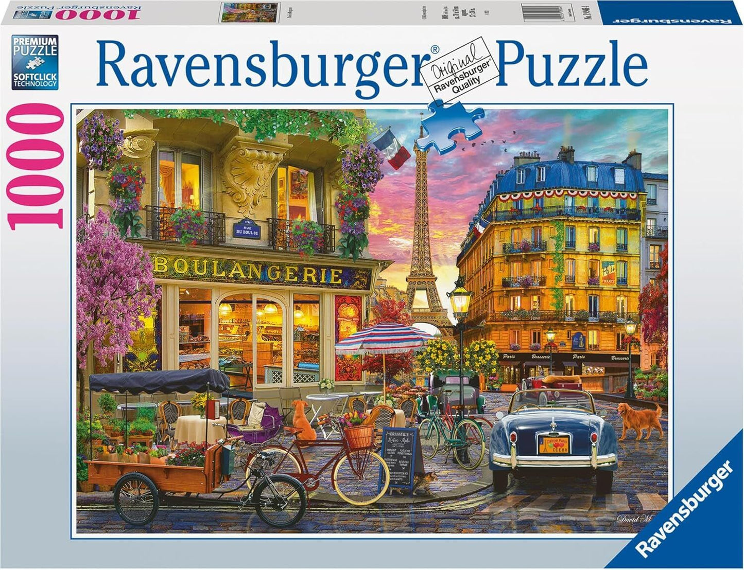 Paris at Dawn - 1000pc Ravensburger Jigsaw