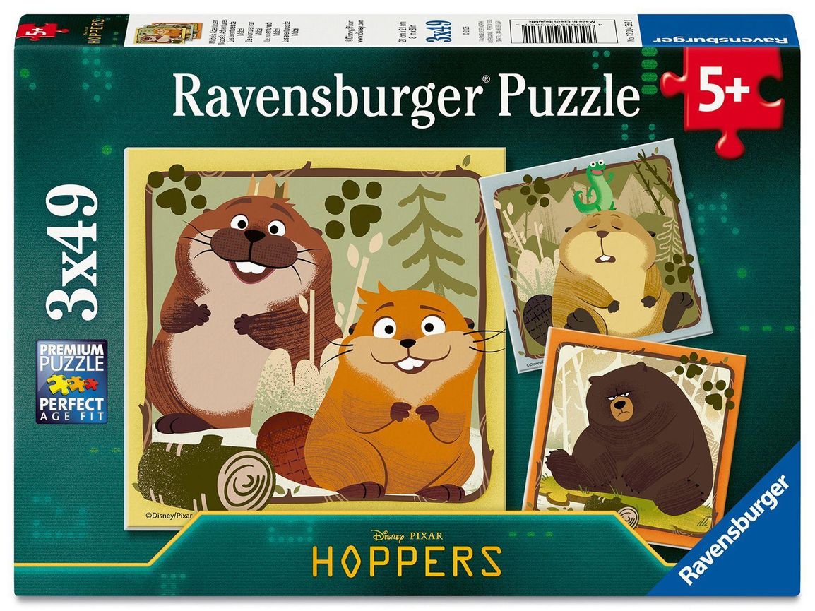 Hoppers - 3x49pc - Ravensburger