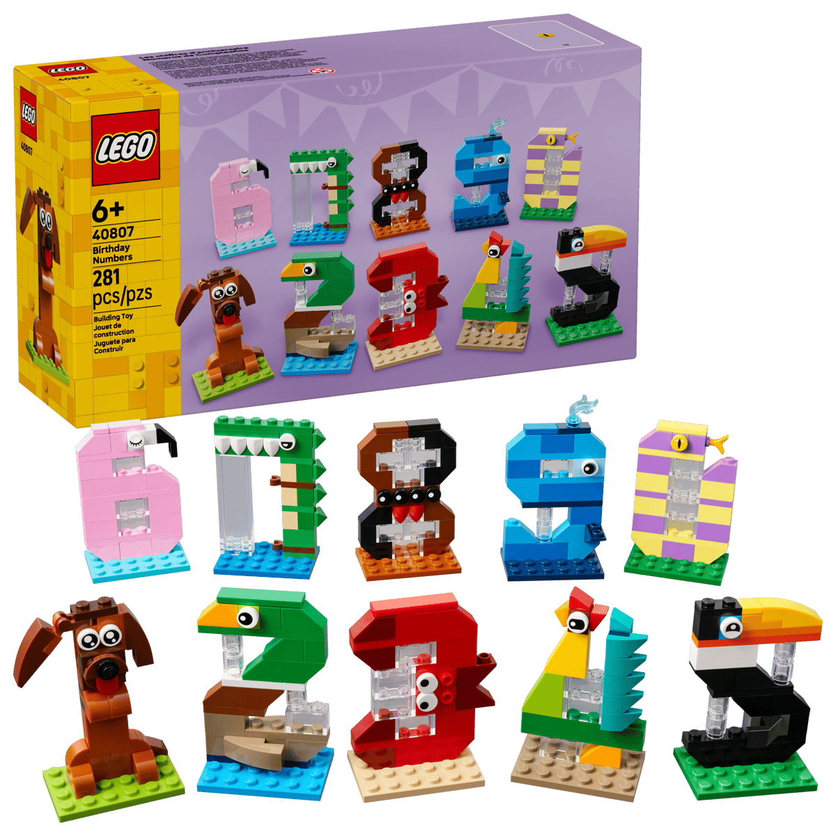 LEGO - Birthday Numbers - 40807