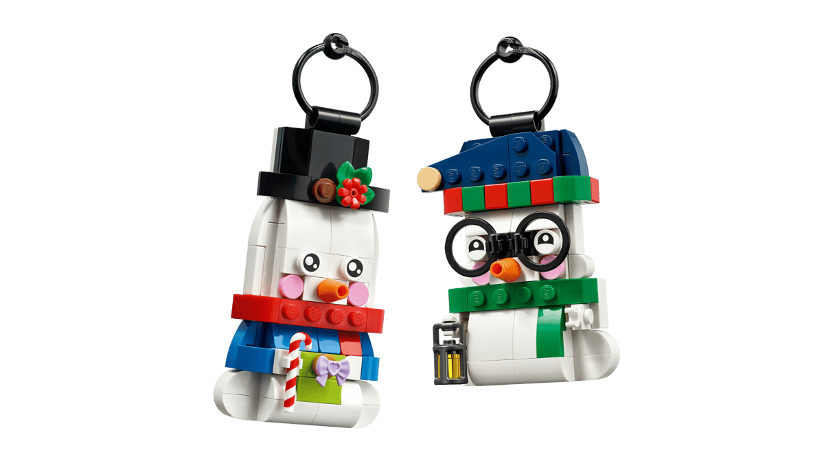 LEGO Christmas Snowman Ornaments 40812