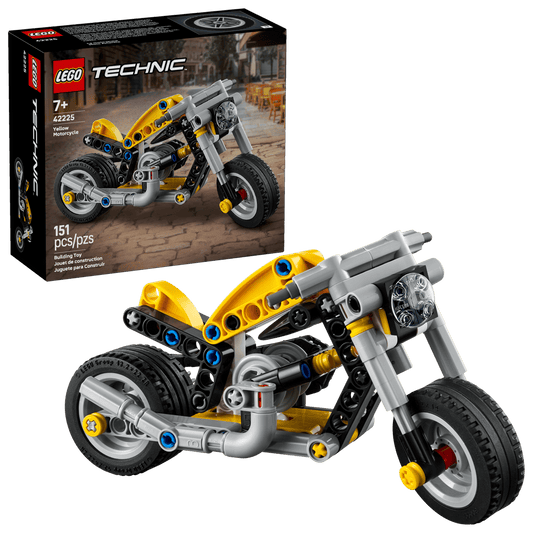 Lego Technic - Yellow Motorbike - 42225