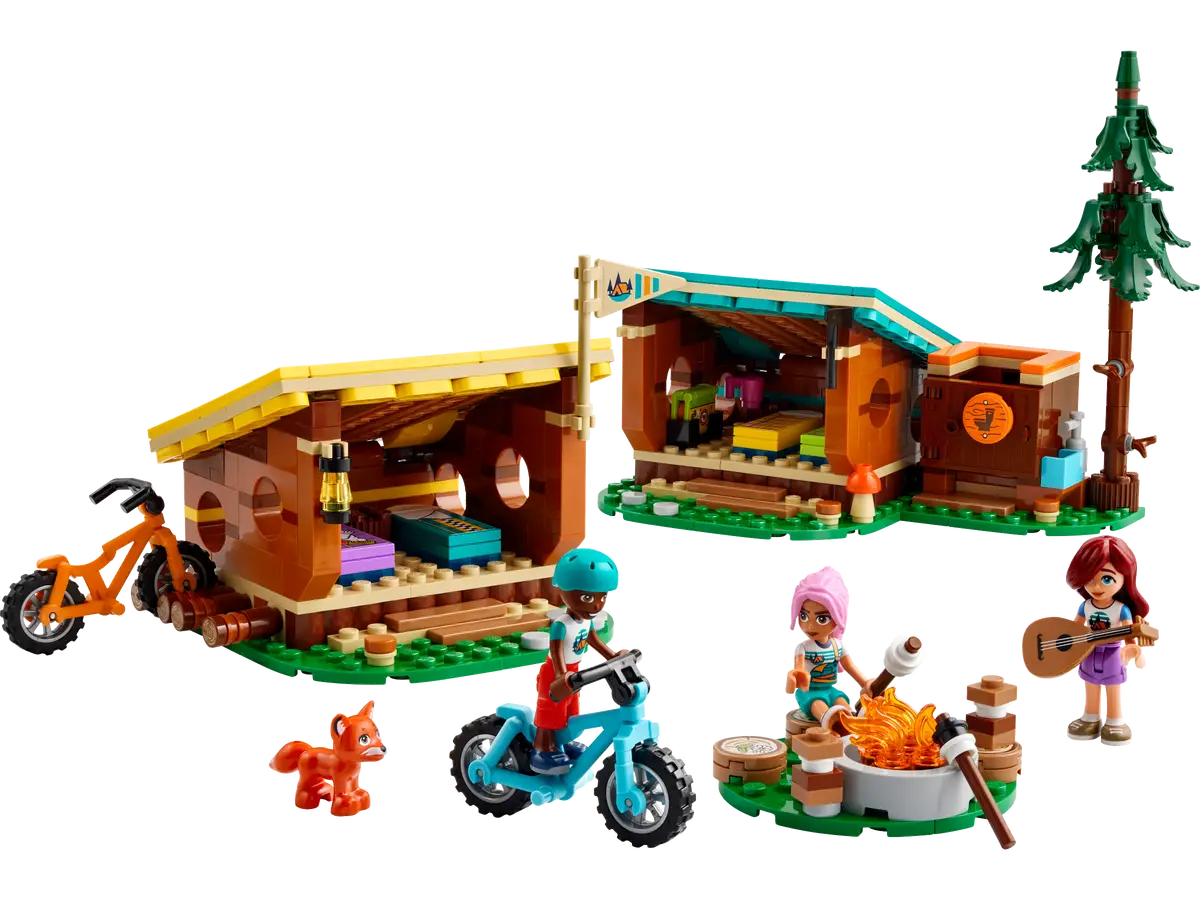 LEGO Friends Adventure Camp Cozy Cabins - 42624