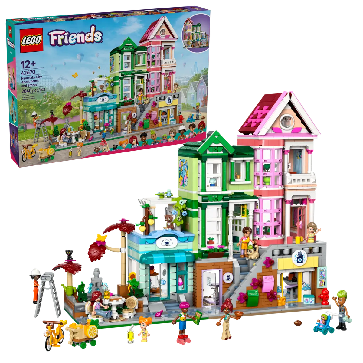 LEGO Friends Heartlake City Apartments and Stores 42670