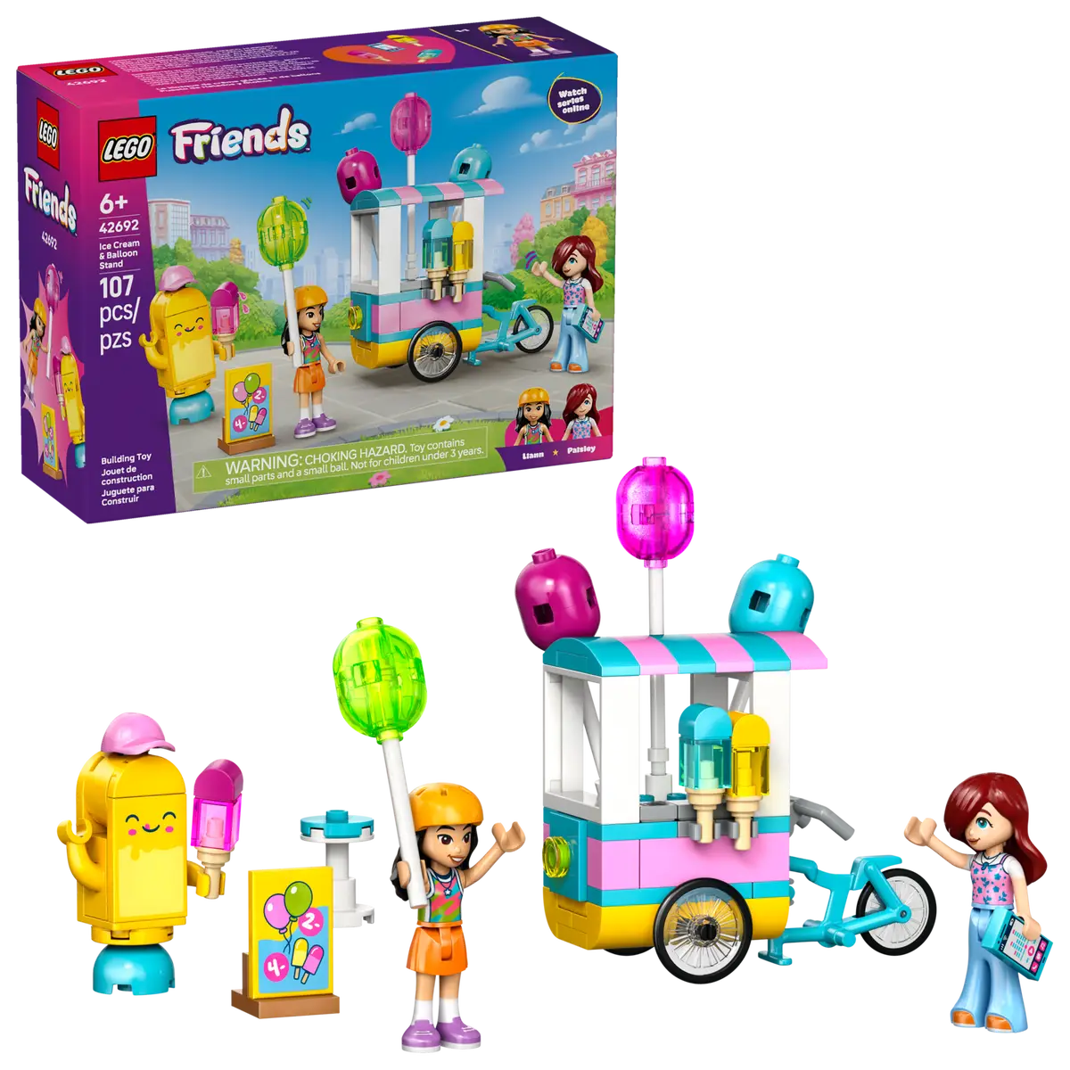 LEGO Friends - Ice Cream & Balloon Stand - 42692