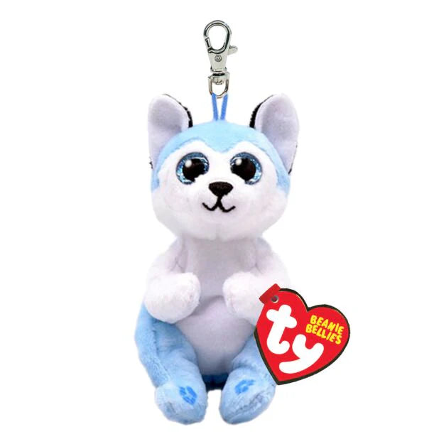 TY Beanie Bellies Key Clip - Thunder