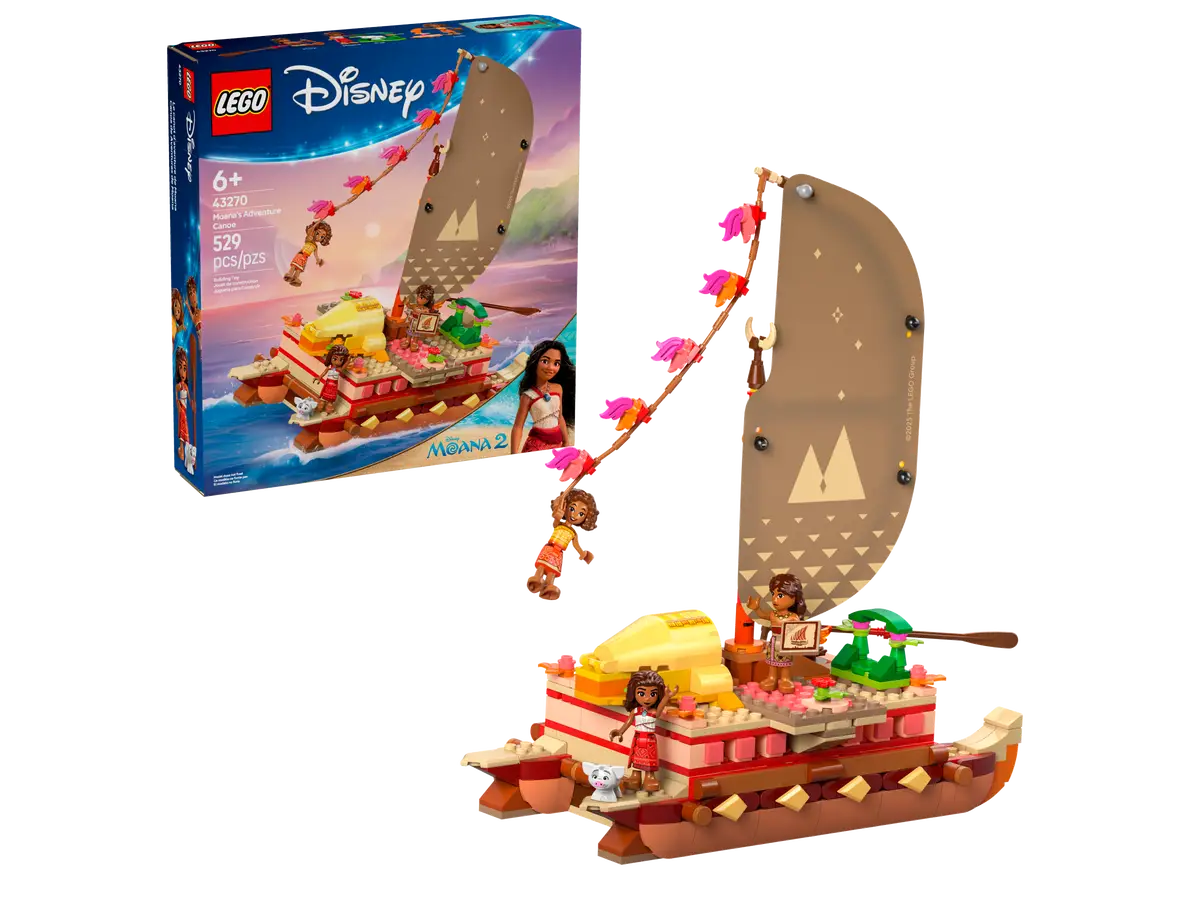 LEGO Disney - Moana's Adventure Canoe - 43270