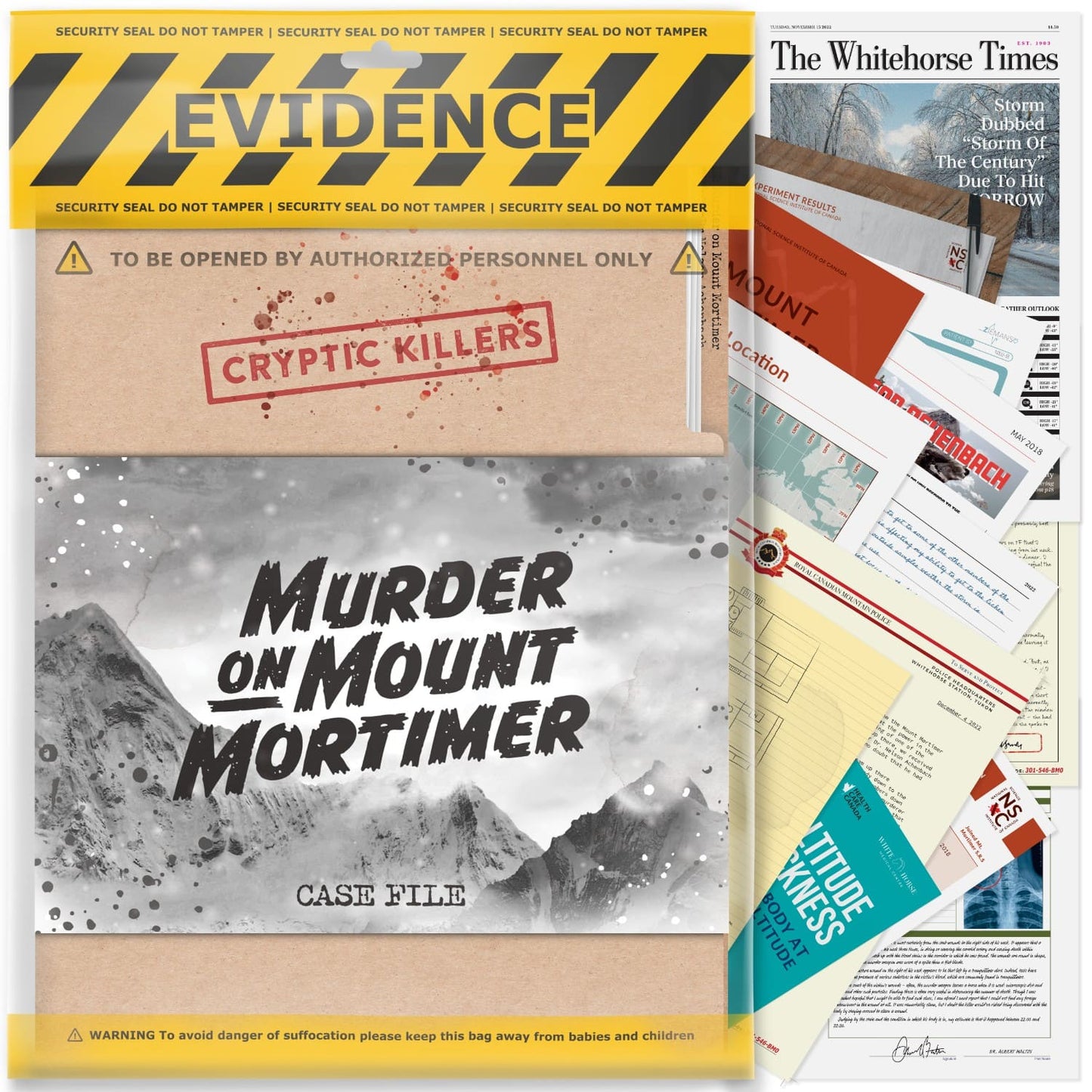 Cryptic Killers Murder on Mount Mortimer