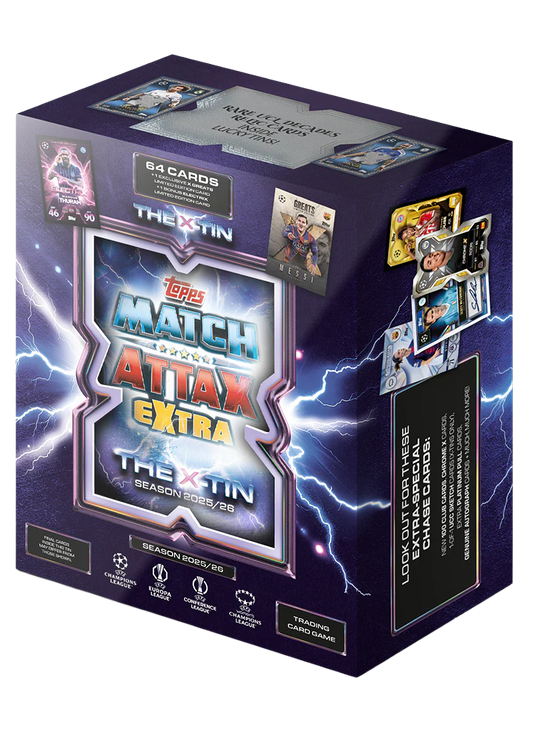 UCL Match Attax Extra 2026 The X-Tin