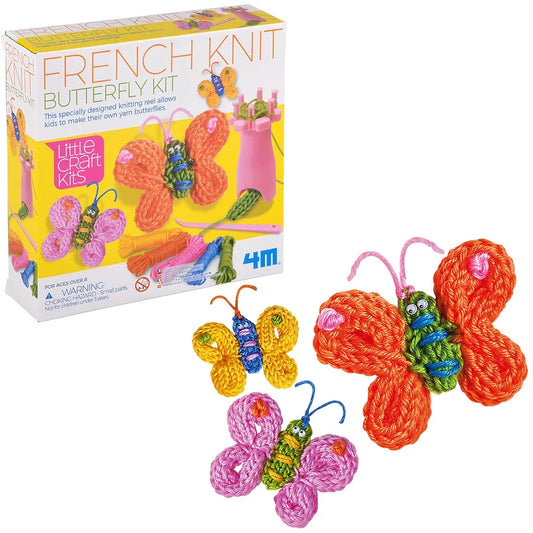 French Knit Butterfly Little Craft Kits