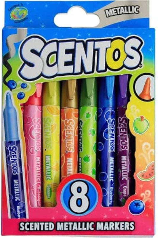8 Scentos Scented Metallic Markers