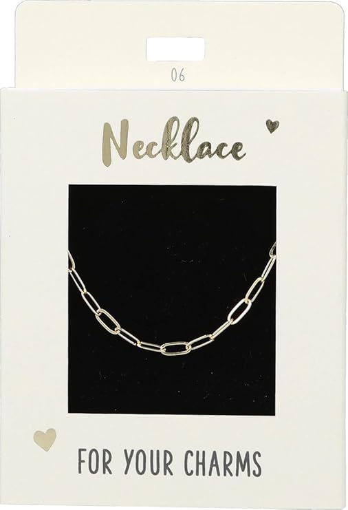 Necklace For Your Charms 06 Gold Plated 42cm + 5cm Adjustable