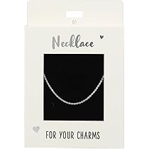Necklace For Your Charms 01 Silver Plated 42cm + 5cm Adjustable