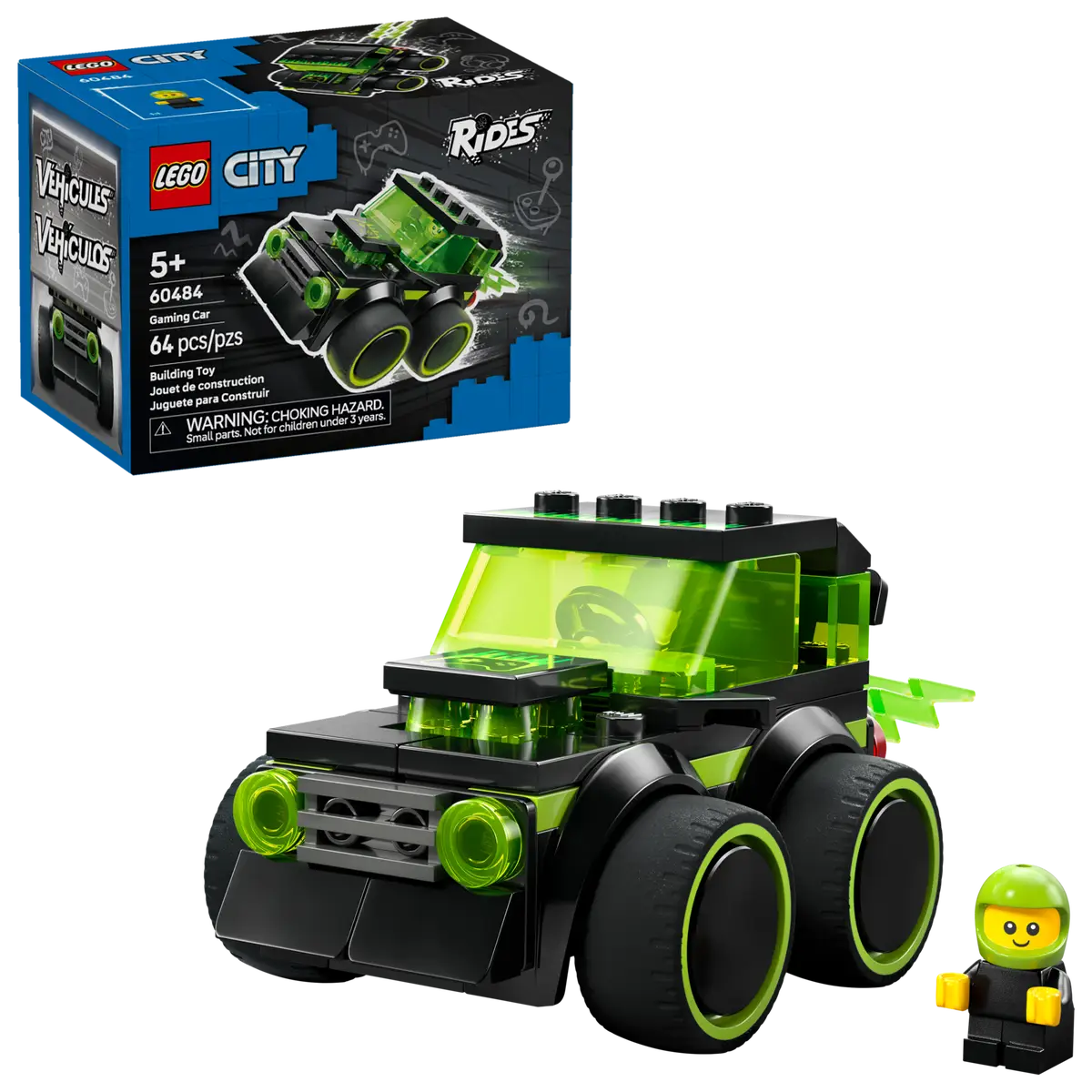 LEGO City - Rides - Gaming Race Car - 60484