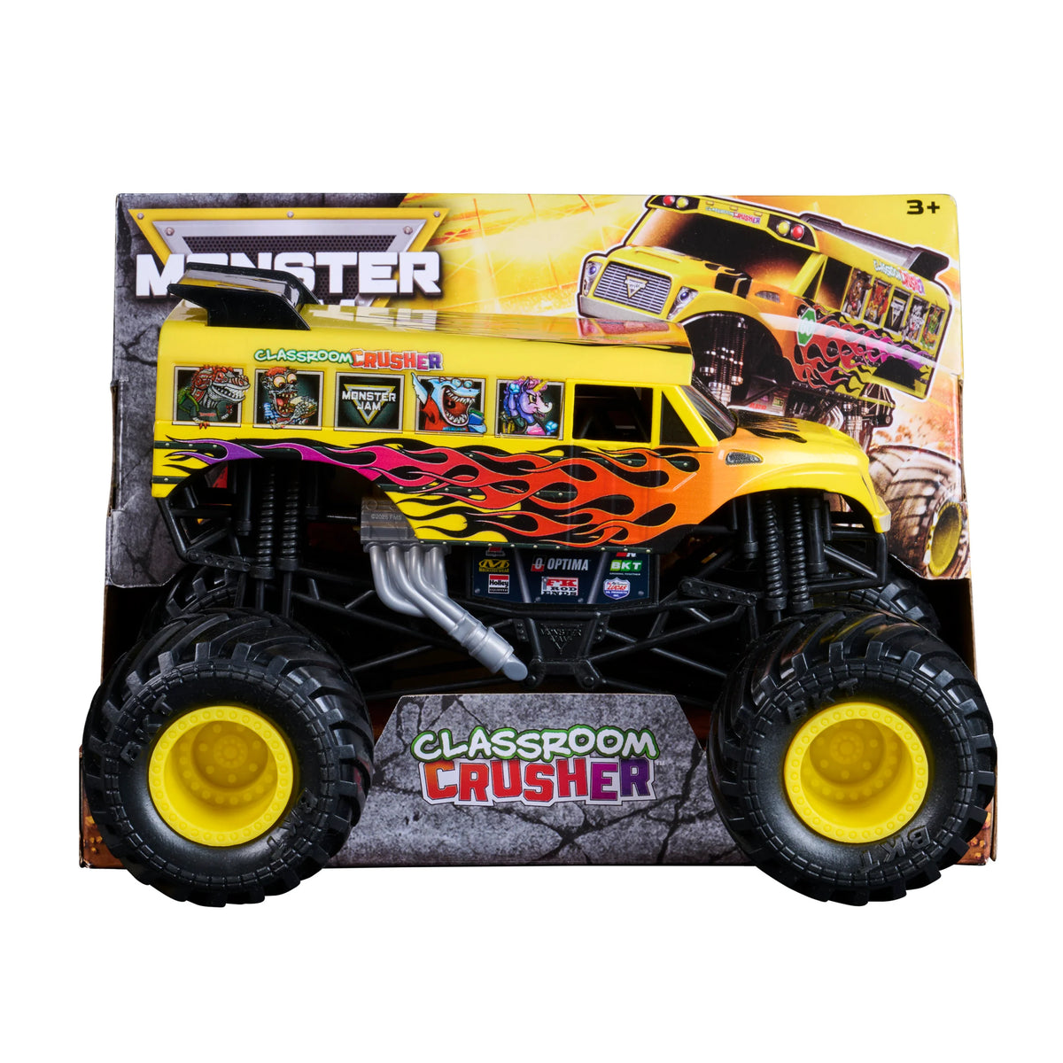 Monster Jam Classroom Crusher 1:24 Die-Cast Collector Truck