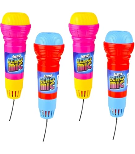 Echo Microphone 3 asst Colours