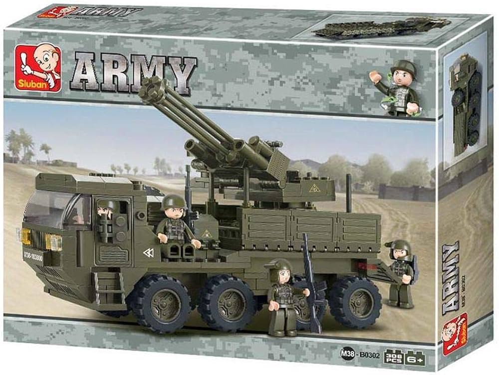 Sluban Heavy Transporter Construction Building Set