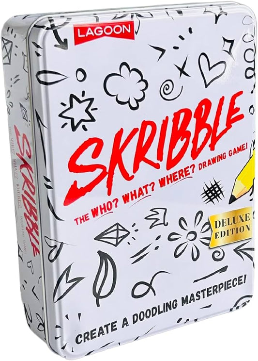 Scribble Large Tin