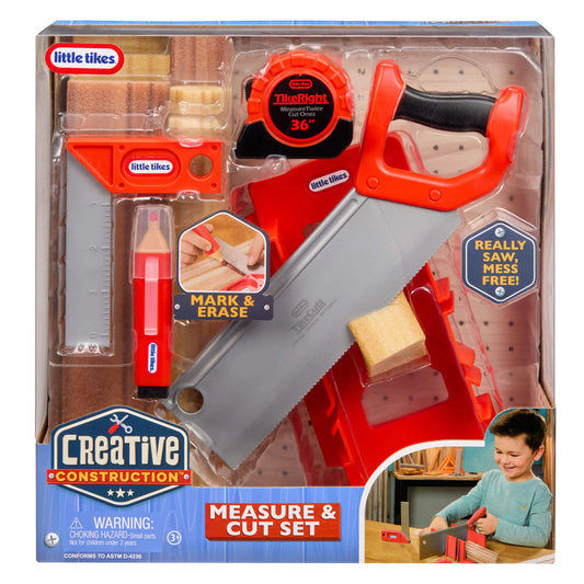 Little Tikes Creative Construction Measure/Cut Set