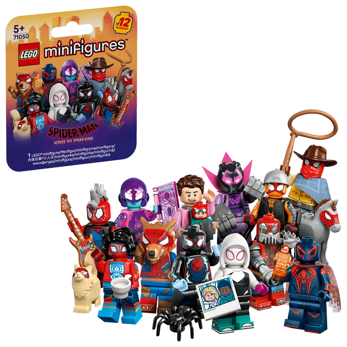 LEGO Minifigures Spiderman Across the Spider-Verse - 71050
