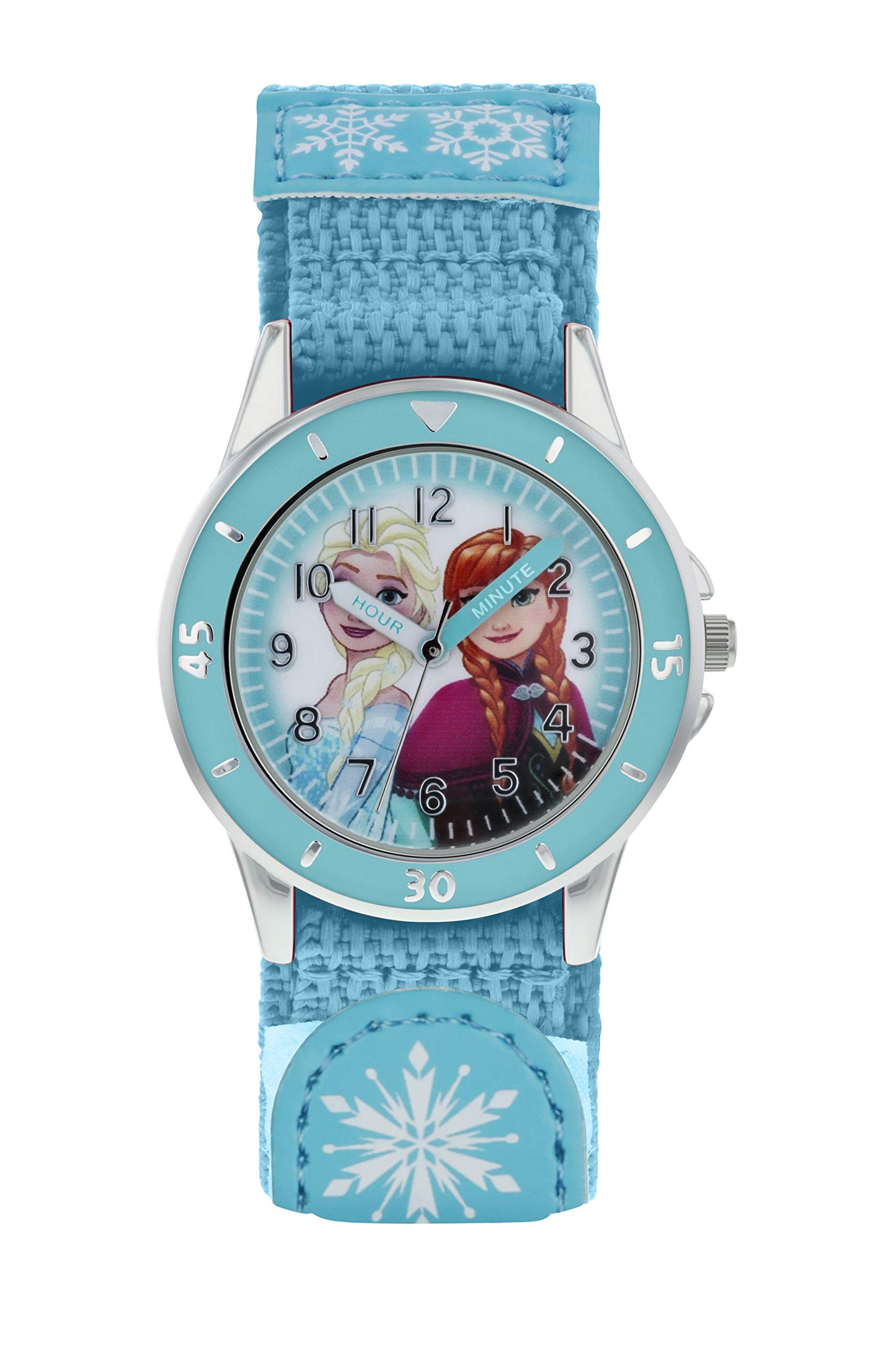 Frozen Fabric Strap Time Teacher Watch