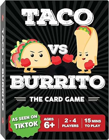 Taco vs Burrito The Card Game