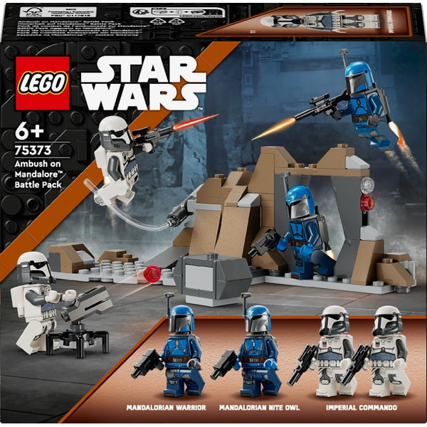 LEGO Star Wars - Luíochán ar Phacáiste Cath Mandalore 75373