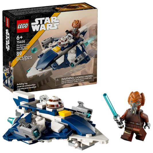 LEGO Star Wars Plo Koon's Jedi Starfighter Microfighter - 75400