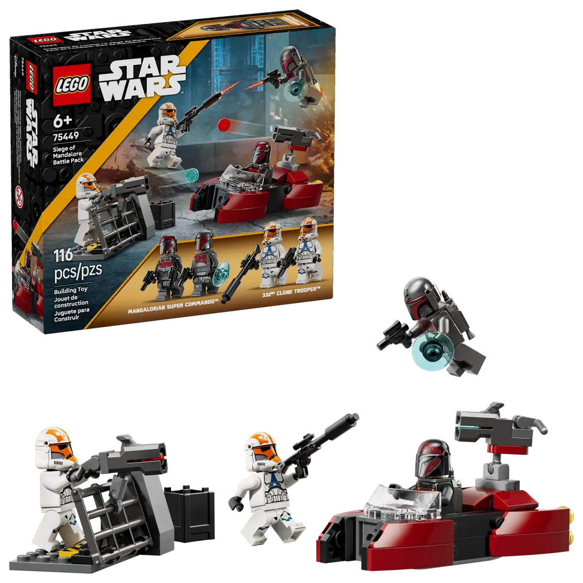 LEGO Star Wars - Siege of Mandalore Battle Pack - 75449