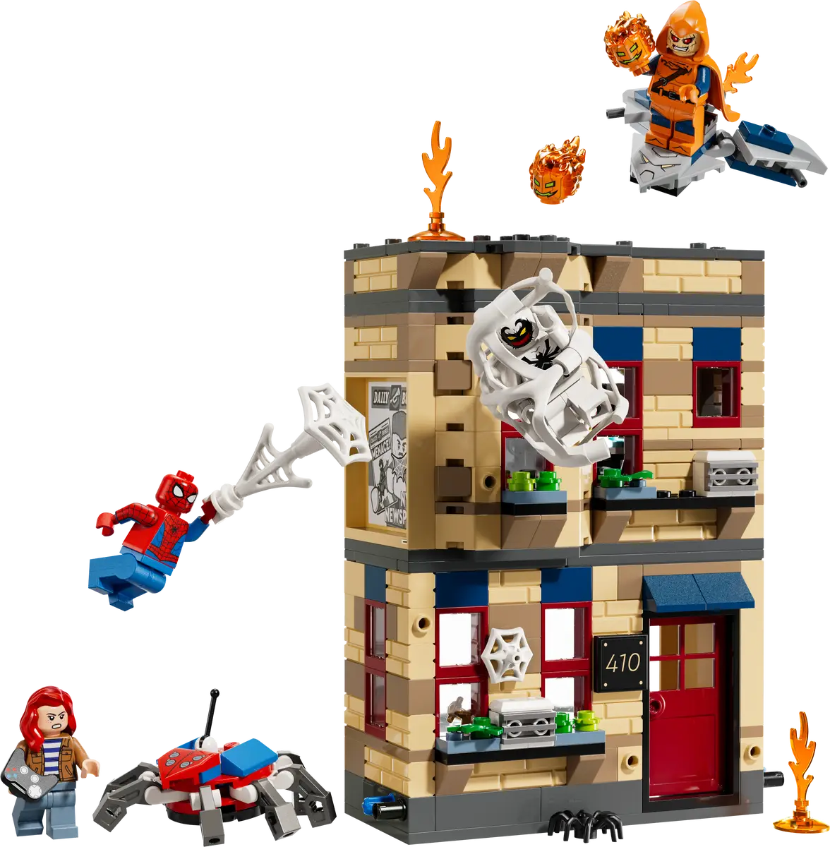 LEGO Spiderman Peter Parker's Apartment *Independent Exclusive*