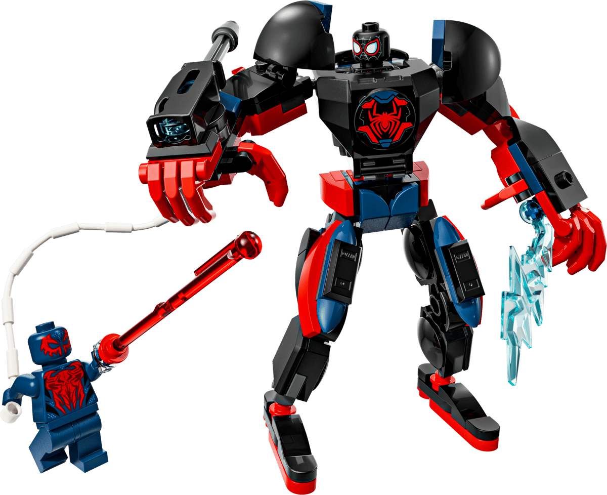 LEGO DC -Miles Morales Mech vs Spiderman 76337