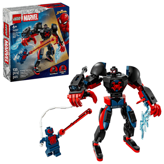 LEGO DC -Miles Morales Mech vs Spiderman 76337