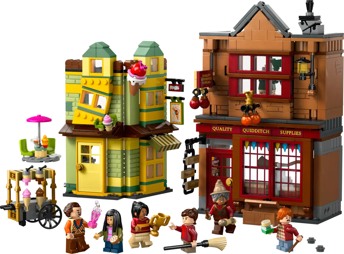LEGO Harry Potter Quality Quidditch Supplies and Ice-Cream Parlour - 76452