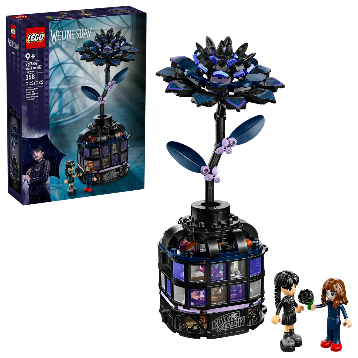LEGO Wednesday - Black Dahlia Flower - 76784