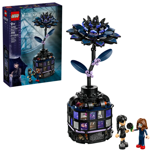 LEGO Wednesday - Black Dahlia Flower - 76784