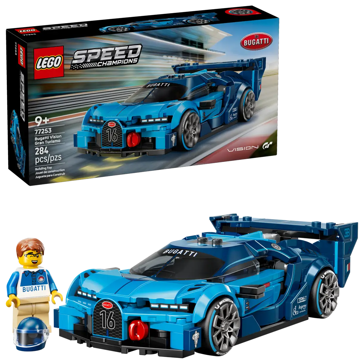 LEGO Speed Champions - Bugatti Vision GT Hyper Sports Car - 77253