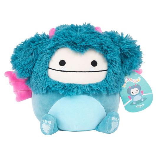 Squishmallow 7.5" Pippi -  Blue Bigfoot with Wings
