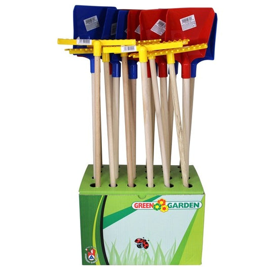 Wooden Spade / Rake Assorted