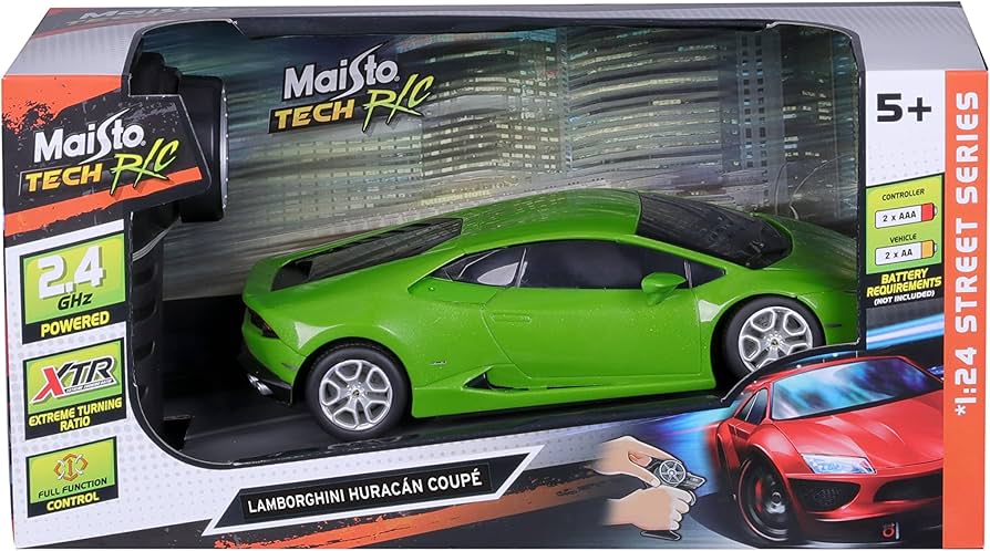1:24 Race Car - Lamborghini Huracan Coupe - 2.4 GHZ