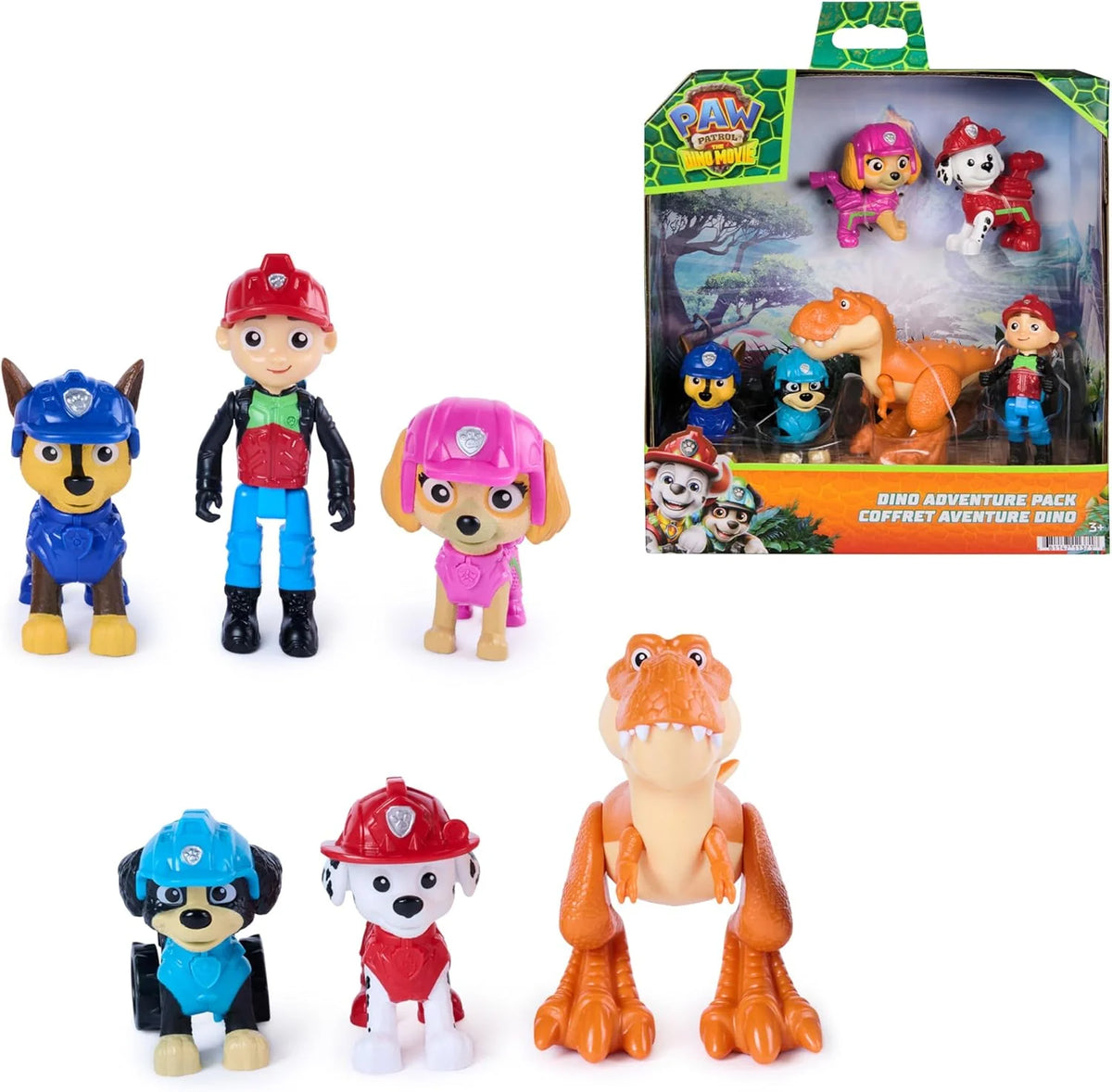 Paw Patrol Dino Adventure Figure Pack