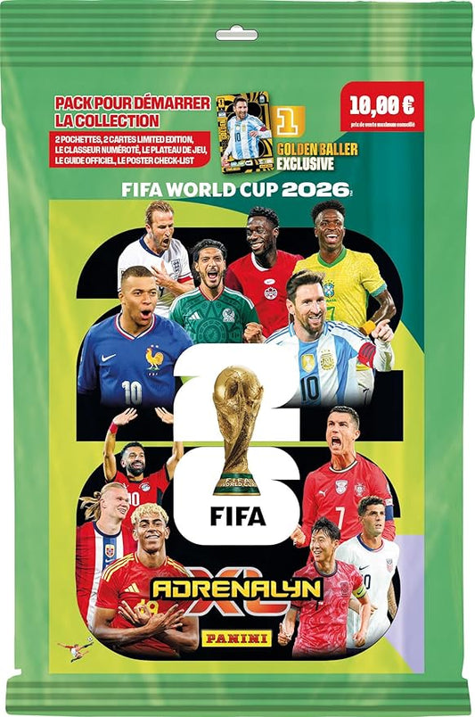 Panini Adrenalyn XL Fifa World Cup 2026 Single Booster