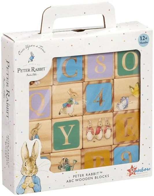 Peter Rabbit Wooden Picture Blocks 16pc
