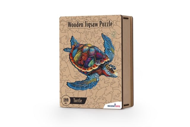 Wooden Puzzle - Turtle