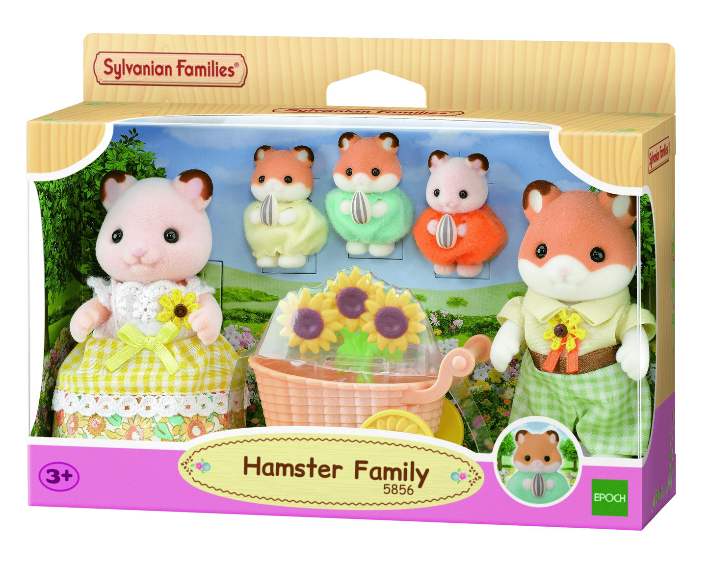 Sylvanian Families - Hamster Family - 5856